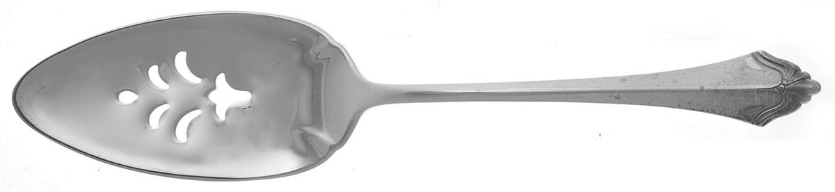 Belcourt (Silverplate, 1989) Solid Pierced Pie Server by Oneida Silver-1