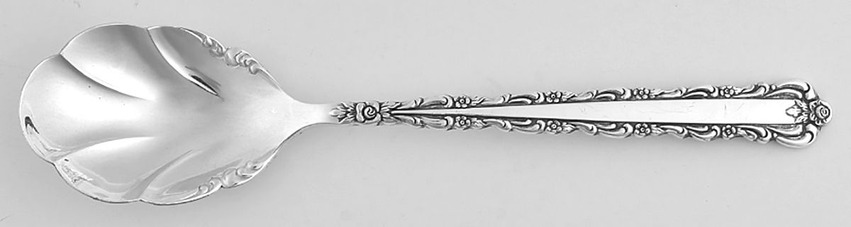 Bellfontaine (Silverplate, 1973) Sugar Shell Spoon by Oneida Silver-1