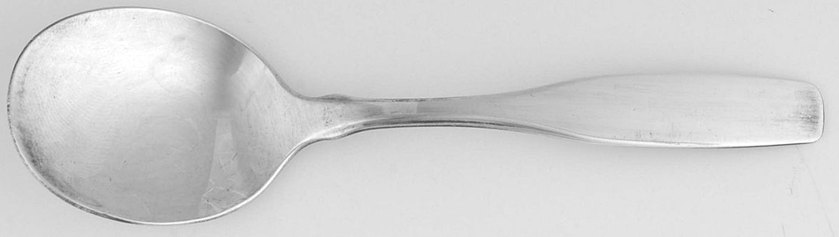 Bennington (Silverplate, 1959) Straight Handle Baby Spoon by Oneida Silver-1