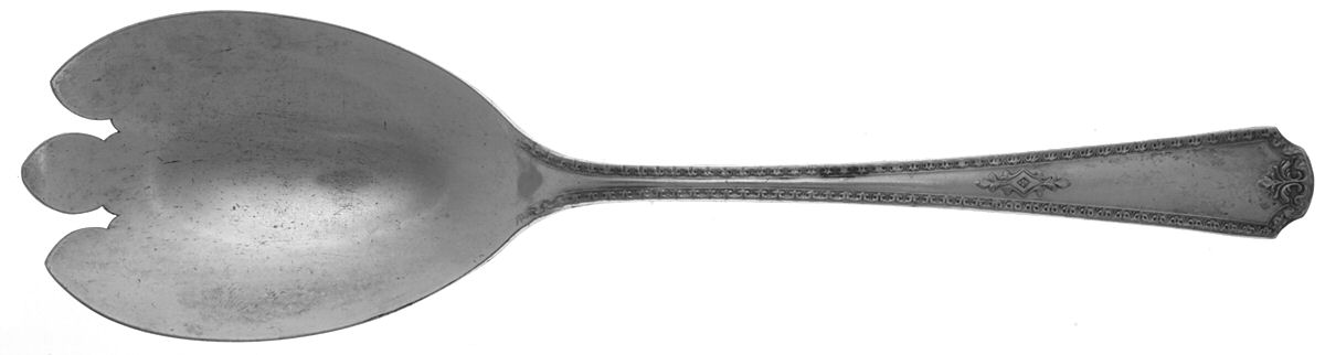 Berkeley (Silverplate, 1929) Solid Salad Serving Fork by Oneida Silver-1