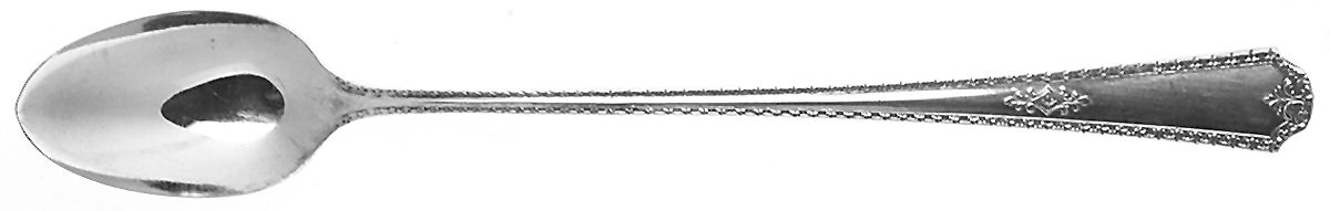 Berkeley (Silverplate, 1929) Iced Tea Spoon by Oneida Silver-1