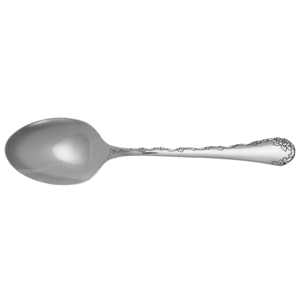 Belle Rose (Stainless) Place/Oval Soup Spoon by Oneida Silver-1