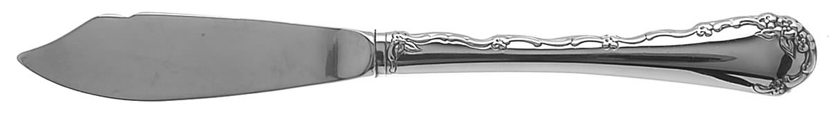 Belle Rose (Stainless) Hollow Handle Master Butter Knife by Oneida Silver-1