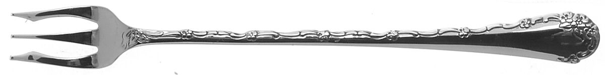 Belle Rose (Stainless) Cocktail/Seafood Fork by Oneida Silver-1