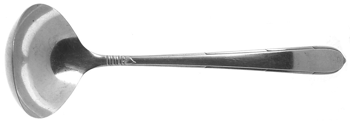 Berkley Square (Silverplate, 1935) Solid Gravy Ladle by Oneida Silver-1