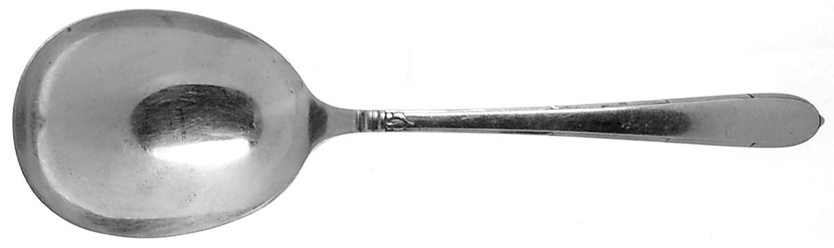 Berkley Square (Silverplate, 1935) Solid Smooth Casserole Spoon by Oneida Silver-1