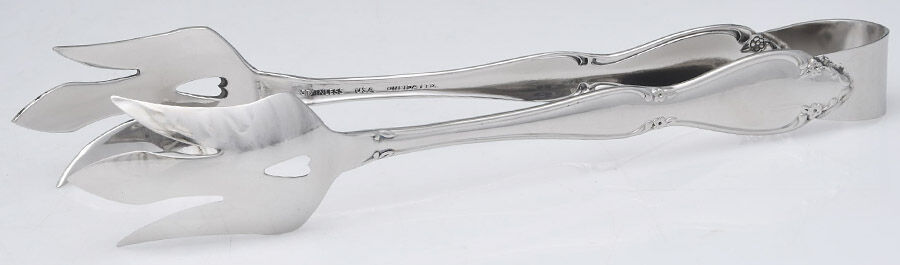 Berkeley Square (Stainless) Solid Lettuce Tongs by Oneida Silver-1