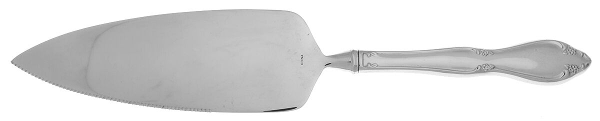 Berkeley Square (Stainless) Pie Server with Serrated Stainless Blade HC by Oneida Silver-1