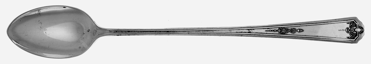Beverly (Silverplate, 1922) Iced Tea Spoon by Oneida Silver-1