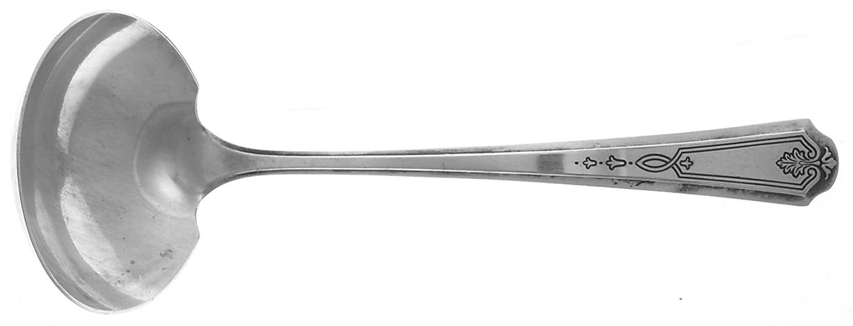 Beverly (Silverplate, 1922) Solid Gravy Ladle by Oneida Silver-1