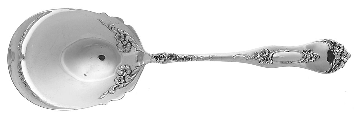 Beverly (Silverplate, 1909) Solid Shell Casserole Spoon by Oneida Silver-1