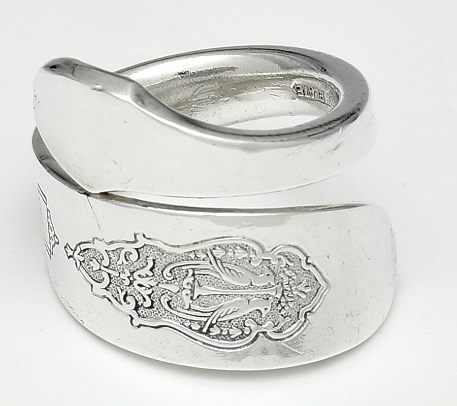 Bird of Paradise (Silverplate, 1923) Finger Ring (Provide Size) HC by Oneida Silver-1