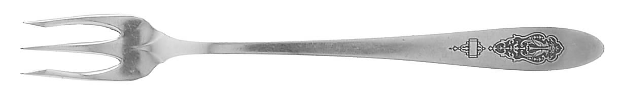 Bird of Paradise (Silverplate, 1923) Short Handle Pickle/Olive Fork by Oneida Silver-1