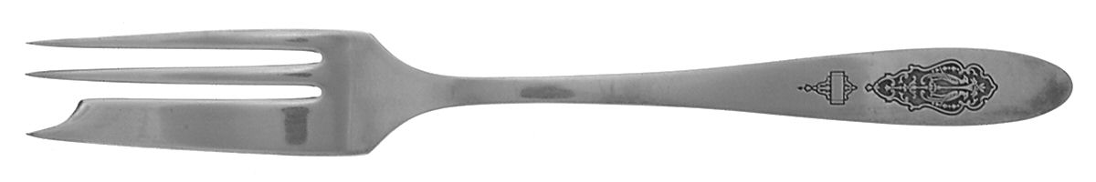 Bird of Paradise (Silverplate, 1923) Individual Pie Fork by Oneida Silver-1