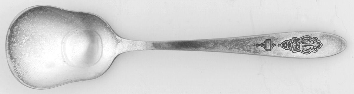Bird of Paradise (Silverplate, 1923) Ice Cream Spoon Individual by Oneida Silver-1