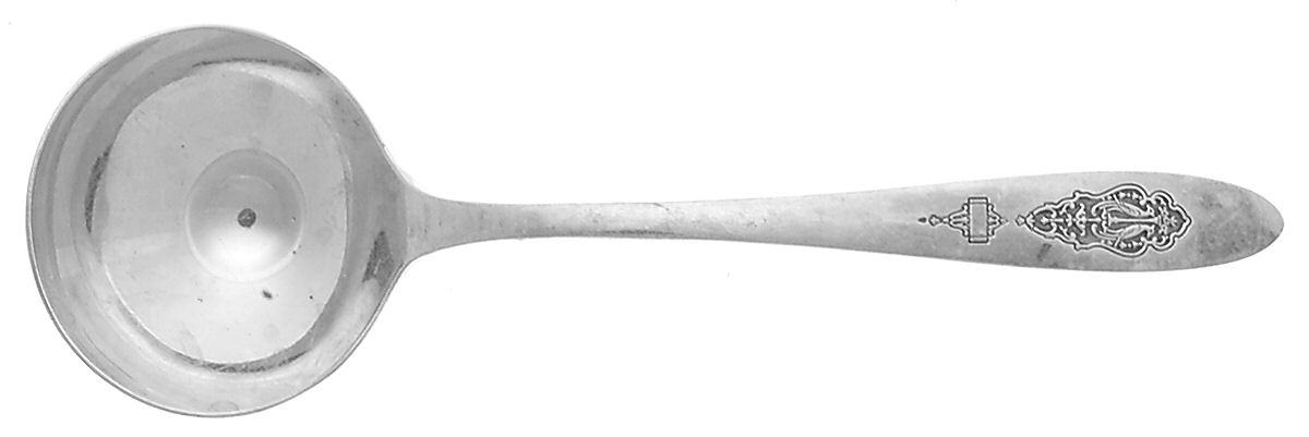 Bird of Paradise (Silverplate, 1923) Round Bowl Soup Spoon (Bouillon) by Oneida Silver-1