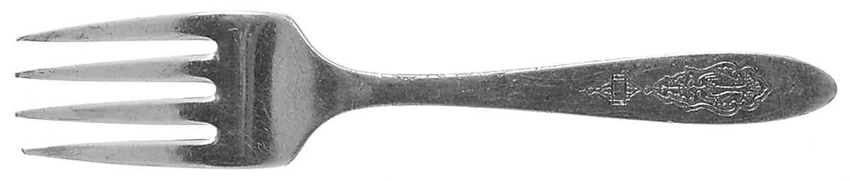 Bird of Paradise (Silverplate, 1923) Baby Fork by Oneida Silver-1