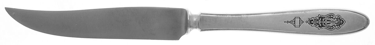 Bird of Paradise (Silverplate, 1923) Individual Fruit Knife with Stainless Blade by Oneida Silver-1
