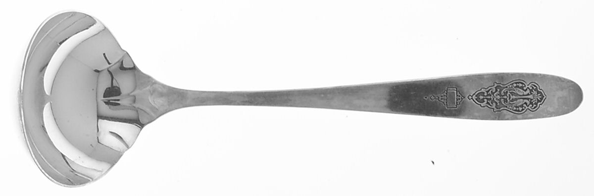 Bird of Paradise (Silverplate, 1923) Solid Piece Cream Ladle by Oneida Silver-1