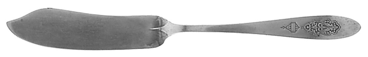 Bird of Paradise (Silverplate, 1923) Flat Handle Master Butter Knife by Oneida Silver-1
