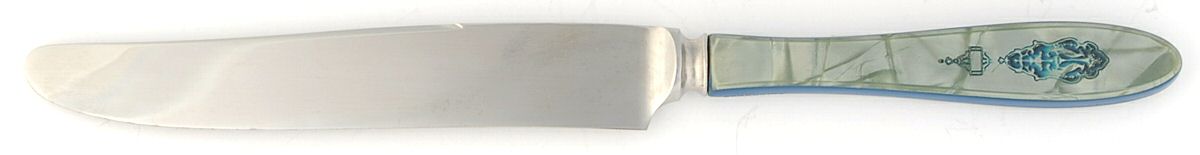 Bird of Paradise (Silverplate, 1923) New French Knife with Jewel Handle by Oneida Silver-1