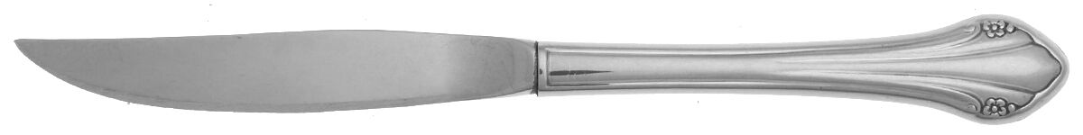 Bittersweet (Stainless) Steak Knife Individual Hollow, No Serrate HC by Oneida Silver-1