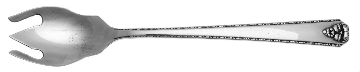 Bordeaux (Silverplate, 1945) Ice Cream Fork HC by Oneida Silver-1