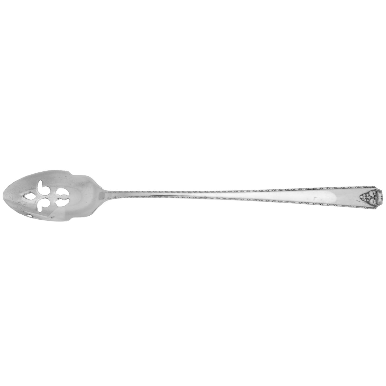 Bordeaux (Silverplate, 1945) Olive Spoon Long Handle HC by Oneida Silver-1