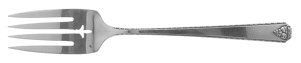 Bordeaux (Silverplate, 1945) Individual Salad Fork by Oneida Silver-1