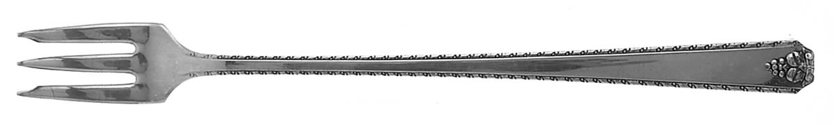 Bordeaux (Silverplate, 1945) Cocktail/Seafood Fork by Oneida Silver-1
