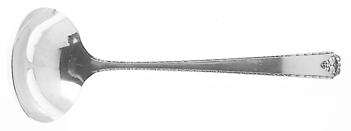 Bordeaux (Silverplate, 1945) Solid Gravy Ladle by Oneida Silver-1