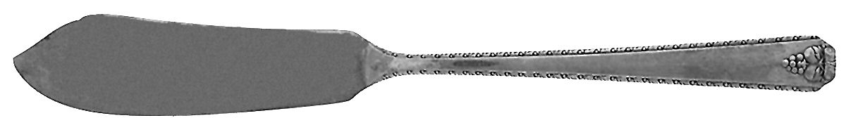Bordeaux (Silverplate, 1945) Flat Handle Master Butter Knife by Oneida Silver-1