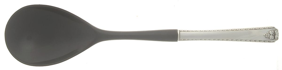 Bordeaux (Silverplate, 1945) Salad Serving Spoon with Plastic Bowl by Oneida Silver-1