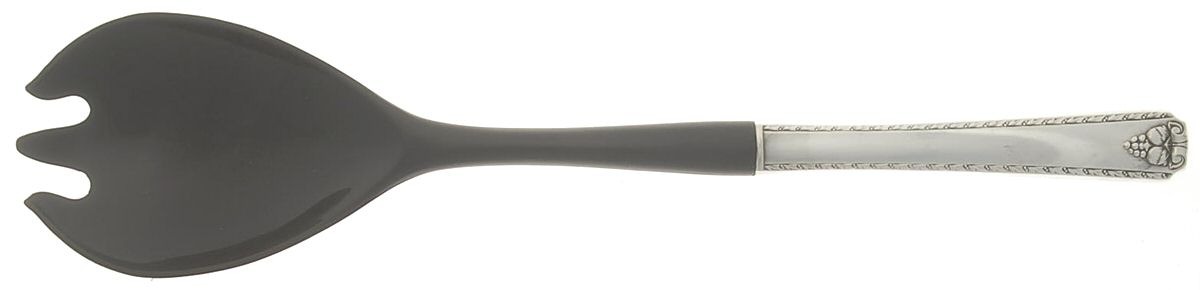 Bordeaux (Silverplate, 1945) Salad Serving Fork with Plastic Prongs by Oneida Silver-1