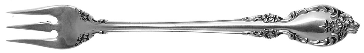 Botticelli (Sterling, 1972) Cocktail/Seafood Fork by Oneida Silver-1