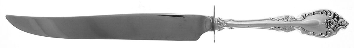 Botticelli (Sterling, 1972) Large Stainless Blade Roast Carving Knife by Oneida Silver-1