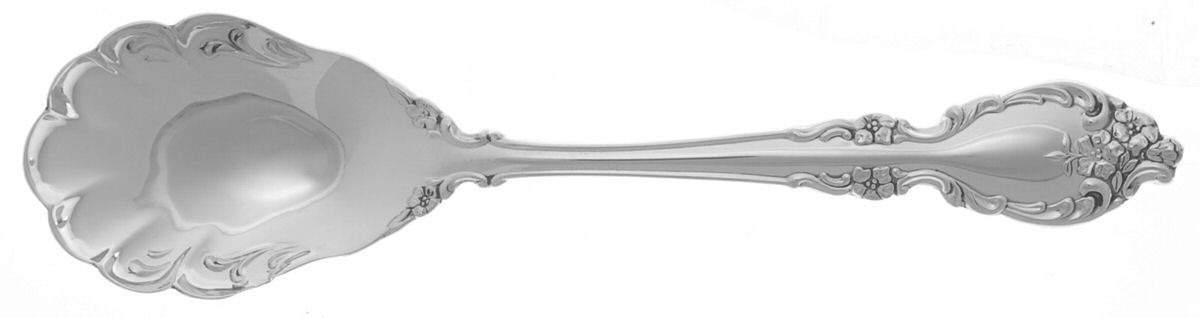 Botticelli (Sterling, 1972) Sugar Shell Spoon by Oneida Silver-1