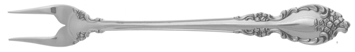 Botticelli (Sterling, 1972) Short Handle Pickle/Olive Fork by Oneida Silver-1