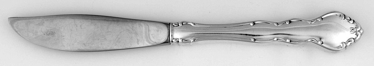 Bountiful (Sterling, 1967) Hollow Handle Master Butter Knife by Oneida Silver-1