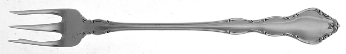 Bountiful (Sterling, 1967) Cocktail/Seafood Fork by Oneida Silver-1