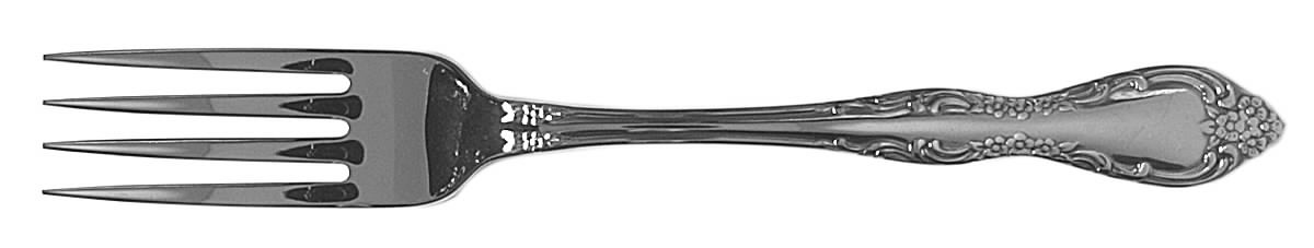 Bourbon (Stainless, Not Pierced) Fork by Oneida Silver-1