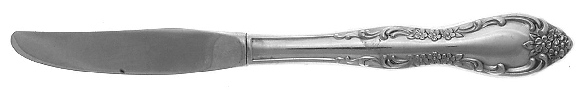 Bourbon (Stainless, Not Pierced) Hollow Handle Youth Knife by Oneida Silver-1
