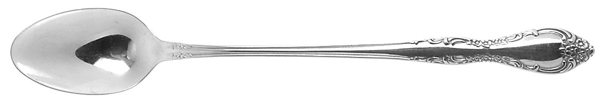 Bourbon (Stainless, Not Pierced) Iced Tea Spoon by Oneida Silver-1