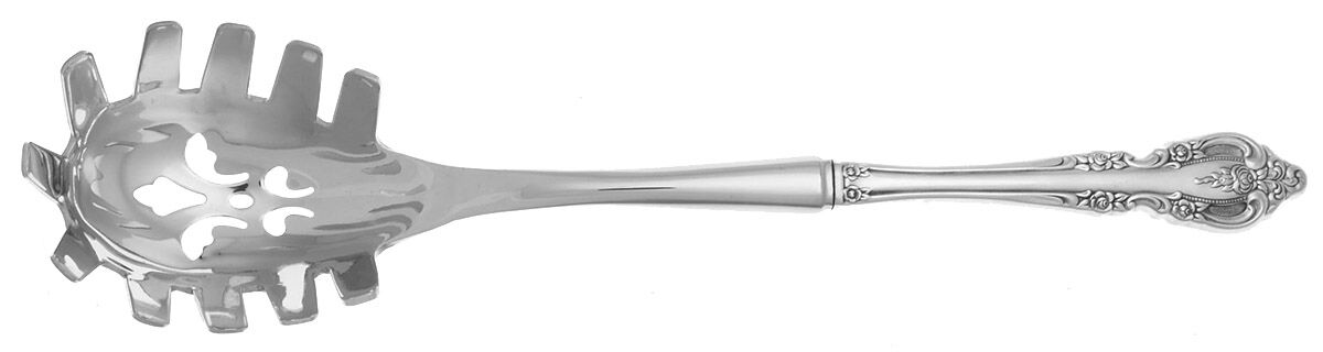 Brahms (Silverplate, 1980) Pasta Server with Stainless Bowl HC by Oneida Silver-1