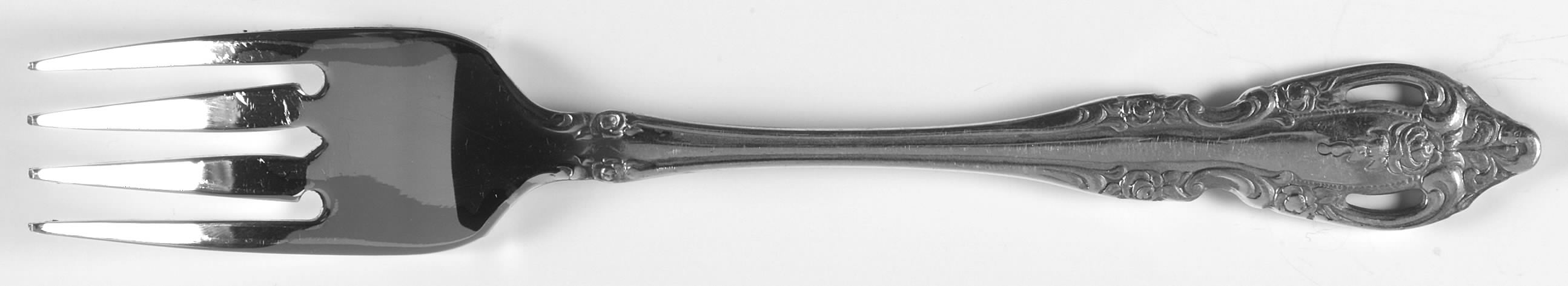 Brahms (Silverplate, 1980) Individual Salad Fork by Oneida Silver-1