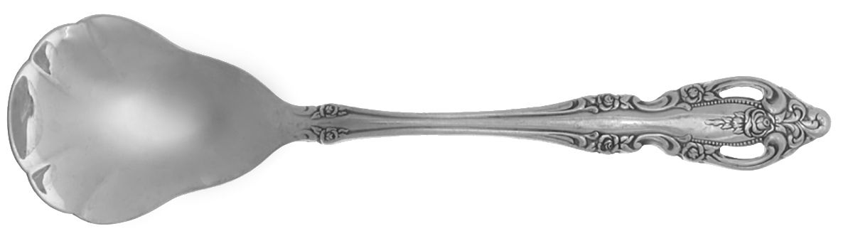 Brahms (Stainless) Sugar Shell Spoon by Oneida Silver-1