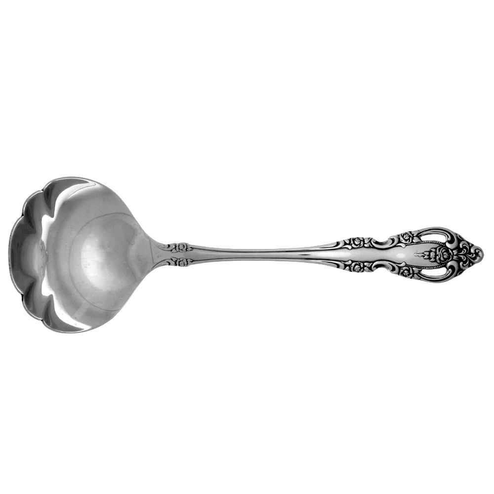 Brahms (Stainless) Solid Gravy Ladle by Oneida Silver-1