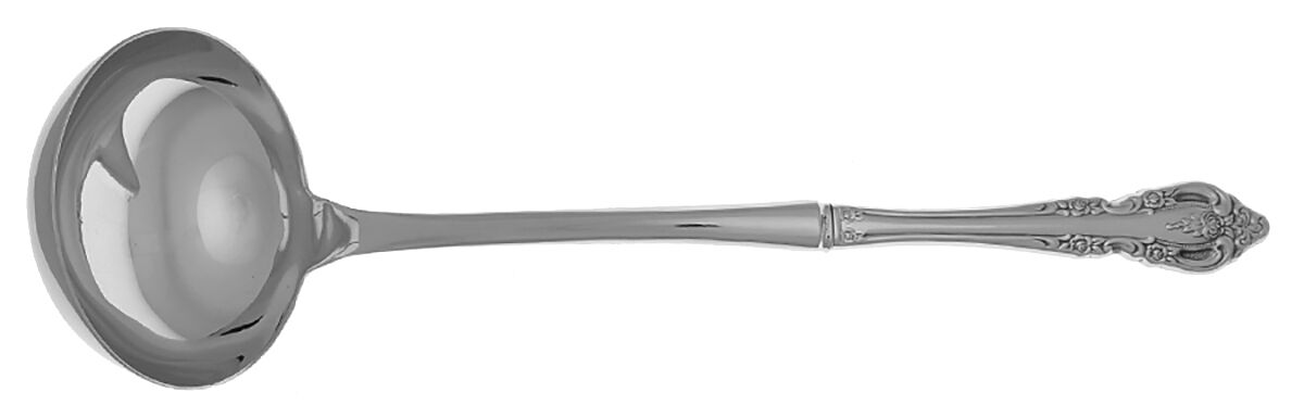 Brahms (Stainless) Soup Ladle with Stainless Bowl HC by Oneida Silver-1