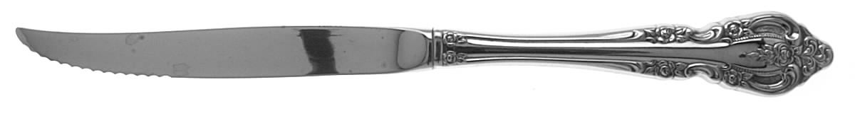 Brahms (Stainless) Individual Steak Knife Hollow Handle by Oneida Silver-1