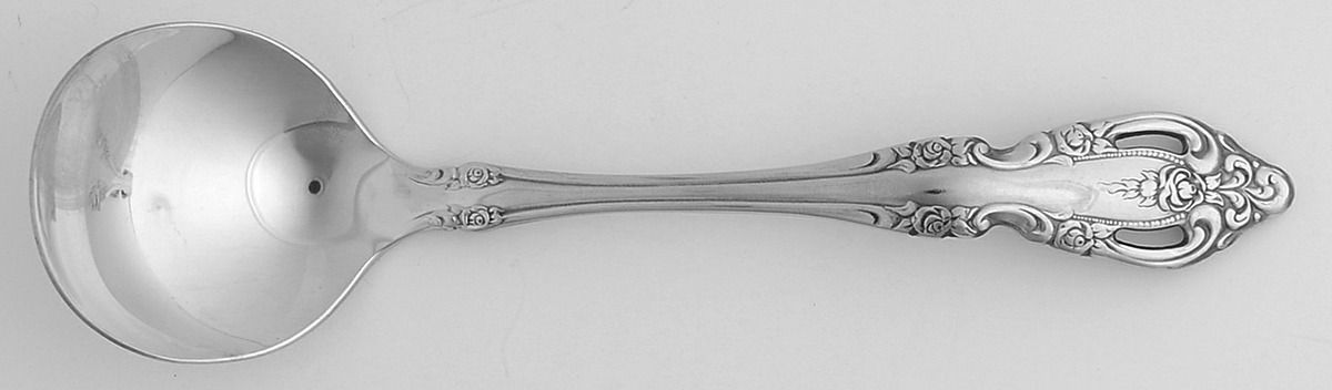 Brahms (Stainless) Round Bowl Soup Spoon (Gumbo) by Oneida Silver-1